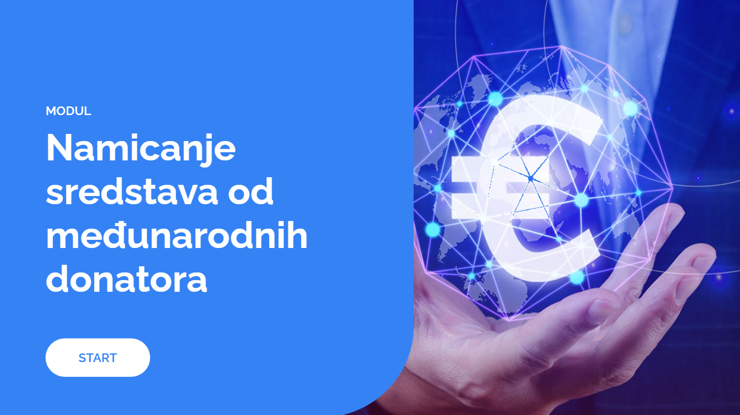 Namicanje sredstava iz grantova međunarodnih donatora